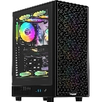 Компьютерный корпус Formula V Line MANA Dynamic Black AR, ATX, TYPE-C*1, USB3.0*2, FRONT 3x120мм ARGB, REAR 1x120мм ARGB, фото 1