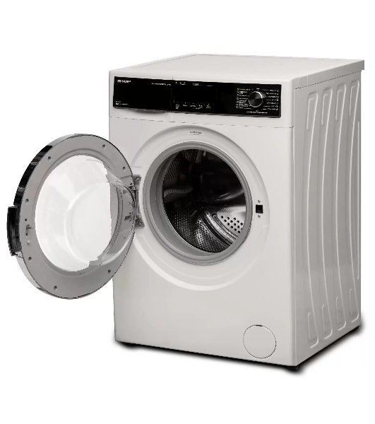 Стиральная машина Sharp ES814RW белый, загрузка фронтальная 8 кг, 1400 об/мин, класс: A+++