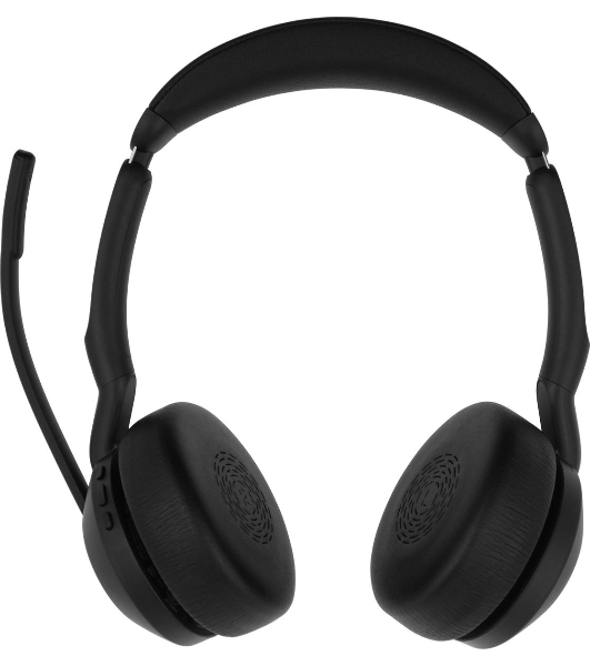 Гарнитура Jabra Evolve2 55 чёрный, беспроводная, Bluetooth, до 18 ч