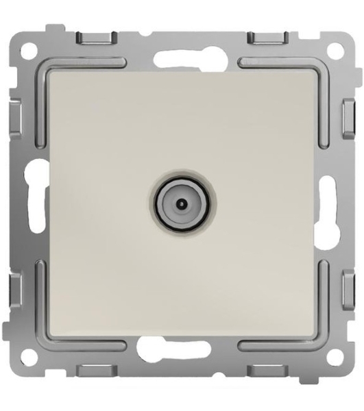 Коннектор TV TOKOV ELECTRIC СП Pixel механизм бежевый