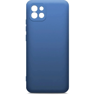 Чехол (клип-кейс) BoraSCO Microfiber Case для Samsung Galaxy A03 синий
