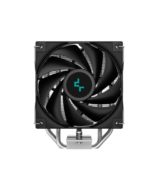 Кулер для процессора DEEPCOOL AG400 черный, 120 мм, алюминий/медь, 2000 об/мин, 31.6 дБ, 4 pin, 220 Вт, 150 мм