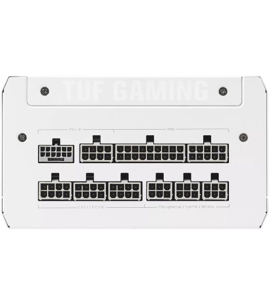 Блок питания ASUS TUF-GAMING-1000G-WHITE,PSU, CE+UK (90YE00S5-B0NA00) белый