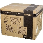 Аудиоколонки SVEN HT-210, черный, акустическая система 5.1, мощность (RMS):50Вт+5x15Вт, Bluetooth, Optical, Coaxial, FM-тюнер, USB/SD, дисплей, ПДУ, фото3