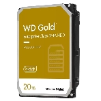 Жесткий диск Western Digital 3.5'; 20Tb WD202KRYZ Gold SATA3, Cache 291MB, 7200 rpm, фото 1