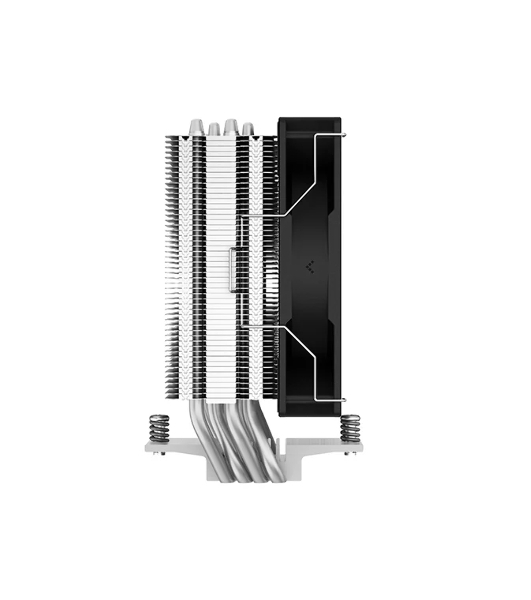 Кулер для процессора DEEPCOOL AG400 черный, 120 мм, алюминий/медь, 2000 об/мин, 31.6 дБ, 4 pin, 220 Вт, 150 мм