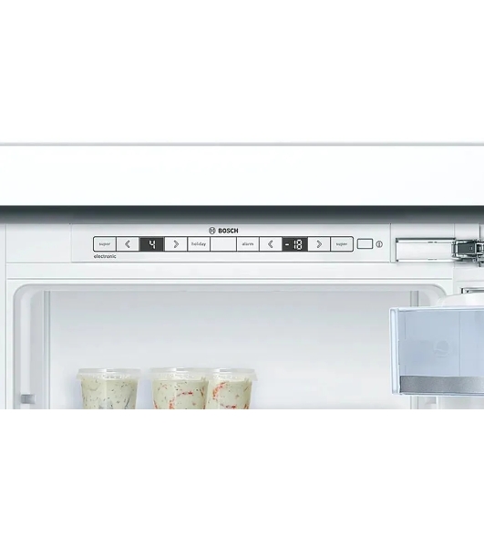Холодильник Bosch KIS87AF30U белый (двухкамерный), встраиваемый
