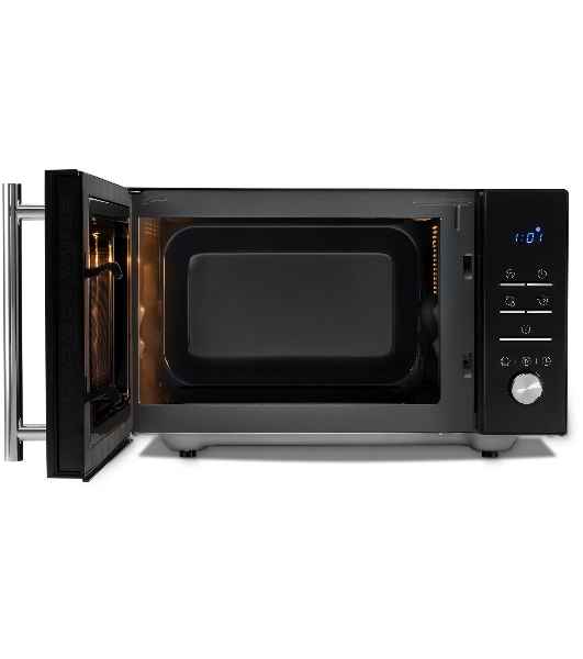 Микроволновая печь Vitek VT-MW1323 черный, 23 л, 900 Вт, переключатели - кнопки, поворотный механизм