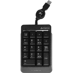 Числовой блок проводной A4Tech Fstyler FK13, USB, серый