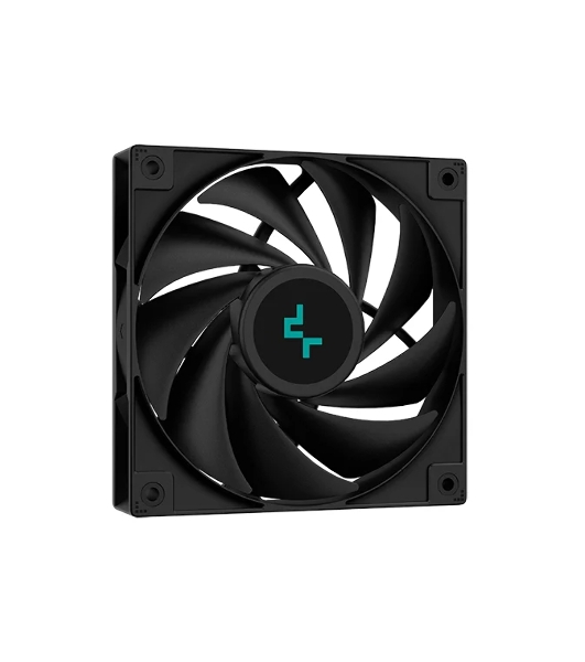 Кулер для процессора DEEPCOOL AG400 черный, 120 мм, алюминий/медь, 2000 об/мин, 31.6 дБ, 4 pin, 220 Вт, 150 мм