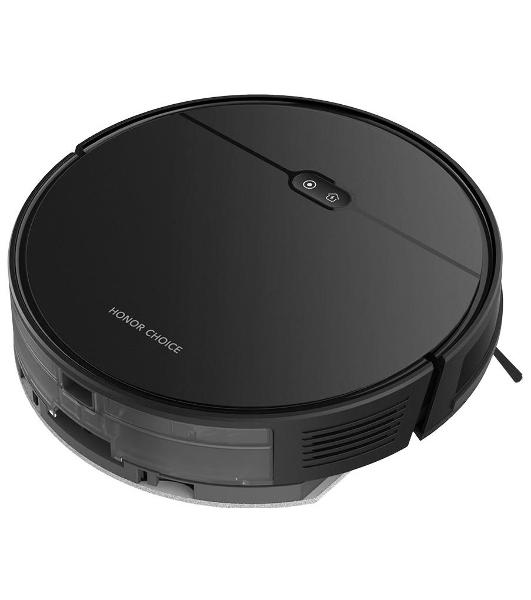 Робот-пылесос Honor Choice M1 ROB-03 черный, 2600 мА/час Li-Ion, уборка влажная/сухая, пылесборник контейнер 0.33 л