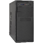 Компьютерный корпус Minitower ExeGate MA-372UX Black, mATX без БП 2*USB+2*USB3.0, Audio, фото 1