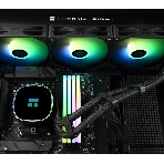 Система жидкостного охлаждения Thermalright Frozen Horizon 360 V2 ARGb Soc-AM5/AM4/1200/1700/1851 черный 4-pin 29.5dB Al Ret (F-HORIZON-360-BL-V2), фото3