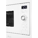 Микроволновая печь встраиваемая MONSHER 201 W 20 л, 800-1250 Вт, гриль, 8 программ, белый, фото3