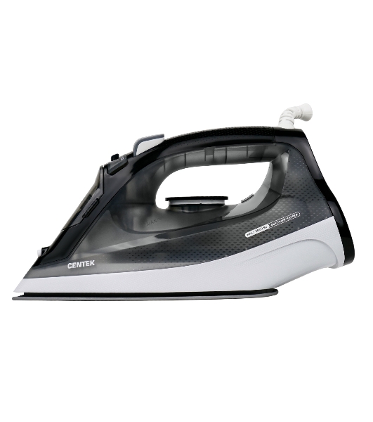 Утюг Centek CT-2307 черный/белый, 2800 Вт, 60 г/мин, 190 г/мин, 300 мл