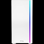 Компьютерный корпус без блока питания PCCooler LM300 ARGb WH, Tempered Glass Mid Tower, белый, ABS, TG, SPCC, 1x120мм ARGb mATX, ITX 170/330/mm 2x2.5', 2x3.5', 5xPCI 1xUSB-A 3.0, 2xUSB-A 2.0 375x205x427mm, фото7