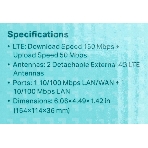 Роутер беспроводной TP-Link TL-MR100 N300 10/100BASE-TX/4G(3G) cat.4 черный, фото2