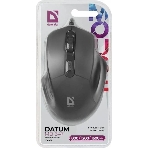 Мышь проводная Defender Datum MB-347 черный, 1600 dpi, USB, кнопки - 4, фото2
