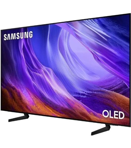 Телевизор SAMSUNG QE65S85HAEXPY, 65', черный графит, OLED, 4K Ultra HD, 120Hz, Tizen