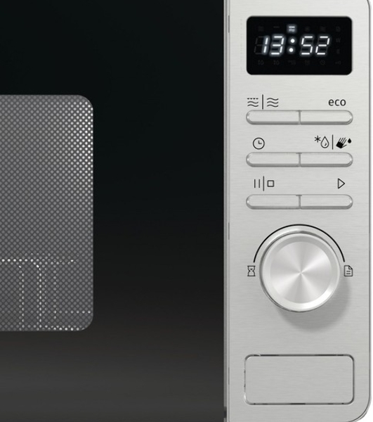 Микроволновая печь Gorenje GRILL MO23A4X нержавеющая сталь, 23 л, 800 Вт, переключатели - кнопки, поворотный механизм