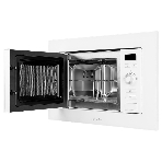 Микроволновая печь встраиваемая MONSHER 201 W 20 л, 800-1250 Вт, гриль, 8 программ, белый, фото4