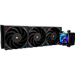 Система жидкостного охлаждения Thermalright Elite Vision 360 (360mm, LED, Black, ARGB/Fans: 3x120mm, 69CFM, 27dBA, 2150RPM/Pump height 63mm, Rad thickness 27mm/S: 1700, 1200, 1851, 115X, 2011, 2066, AM5, AM4), фото 1