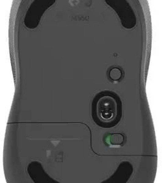 Мышь беспроводная Logitech M550 темно-серый/серый, 4000 dpi, радиоканал, Bluetooth, USB, кнопки - 3