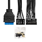 Компьютерный корпус Desktop ExeGate MI-302U-300 (mATX/mini-ITX, TPS300 8см, 1хUSB+1хUSB 3.0, HD аудио, черный), фото3