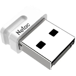 Флешка USB Netac U116 mini (NT03U116N-064G-32WH), 64Gb, USB 3.2, R/W 90/30, белый, фото2
