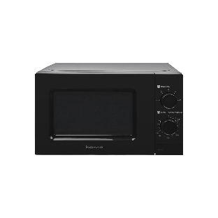 Микроволновая печь HOME HMM207BB черный, 20 л, 700 Вт, переключатели - поворотный механизм