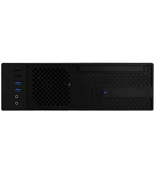Компьютерный корпус Slim Desktop INWIN CJ708BL IP-S265AU7-2 80plus Bronze, U3*2+U2*2+A(HD)+TYPE 3.1C + FAN 80*15мм + intrusion switch INWIN Slim Case