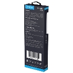 Дата-кабель Maxvi MC-33L USB-Lightning 2.4А, прозрачный корпус, LED подсветка, 1м, черный, фото4
