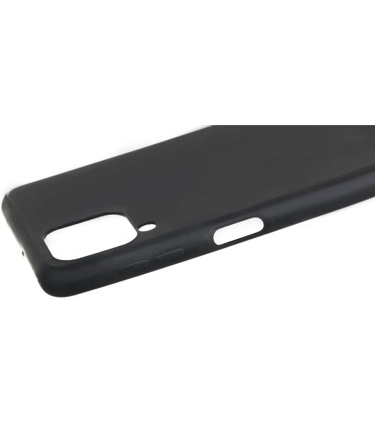 Чехол (клип-кейс) BORASCO Silicone Case, для Samsung Galaxy A22/M22, черный