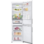 Холодильник LG GC-B459AQQW белый двухкамерный 234/110л морозилка снизу, No Frost, фото 1
