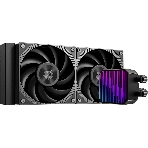 Система жидкостного охлаждения ID-Cooling DX240 MAX ARGb черный 120мм алюминий+медь 2150rpm 32.5db 4-pin 300W, фото 1