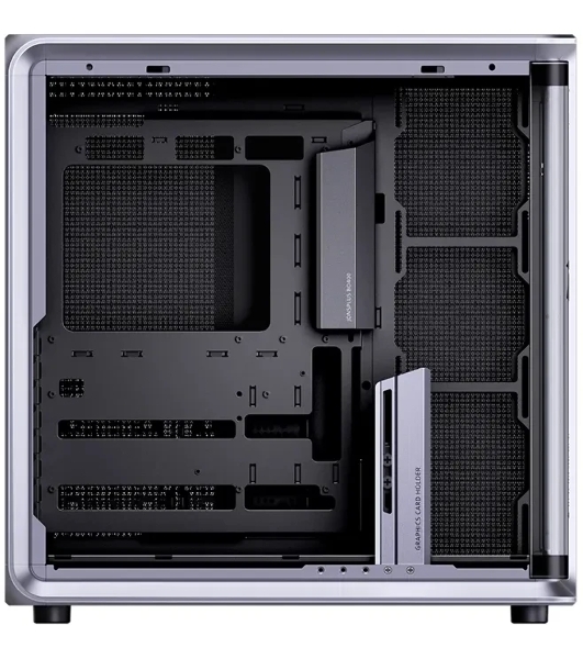 Корпус Jonsbo Jonsplus BO400CG, Midi-Tower, серый