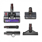 Пылесос вертикальный BQ VCA1000W серый/красный, питание от аккумулятора, 160 Вт, уборка сухая/влажная, пылесборник 0.5 л, работа от АКБ max 50 мин, фото7
