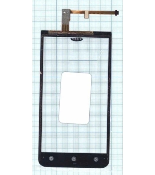 Сенсорное стекло (тачскрин) для HTC One XC X720d, белое