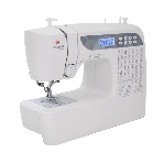 Швейная машина Comfort 1001 200 операций, 9 видов петель, жк дисплей, нитевдеватель, горизонтальный челнок, русск./англ. алфавит, плавная регулировка скорости на корпусе, регулятор давления лапки, нитевдеватель, возможность шитья двойной иглой, возможность шитья без педали., фото2
