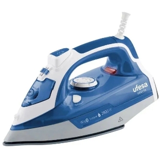 Утюг Ufesa PV3280 SELECTA синий/белый, 2800 Вт, 30 г/мин, 180 г/мин, 330 мл