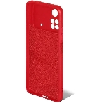 Чехол (клип-кейс) DF poOriginal-06 для Poco M4 Pro (4G) красный, фото2