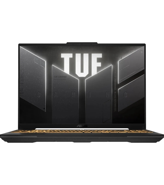 Ноутбук ASUS TUF F16 FX608JMR-RV170 16'(1920x1200 (матовый, 165Hz) IPS)/Intel Core i5 14450HX (2.4Ghz)/16Gb/512PCISSDGb/noDVD/Ext:nVidia GeForce RTX 5060(8192Mb)/Cam/BT/WiFi/90WHr/war 1y/2.2kg/Jaeger Gray/DOS