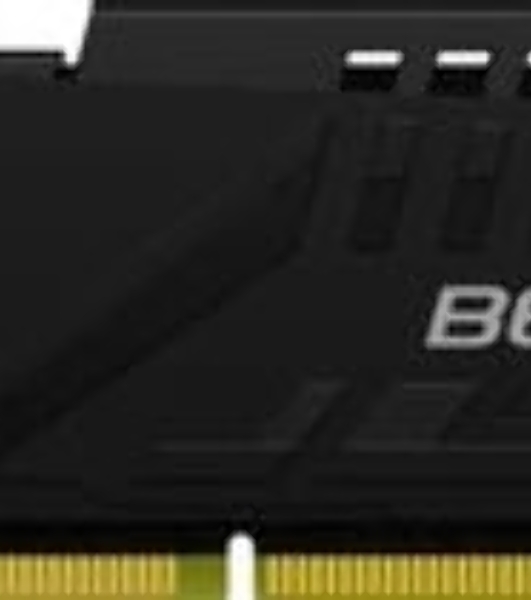 Оперативная память Kingston Fury Beast, DDR5, 32GB (1x32GB), 5600 MHz, CL40, с радиатором, чёрный