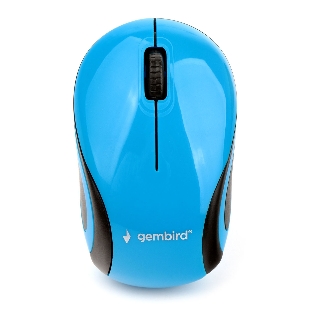 Мышь беспроводная Gembird MUSW-620 синий, 1200 dpi, радиоканал, USB, кнопки - 3