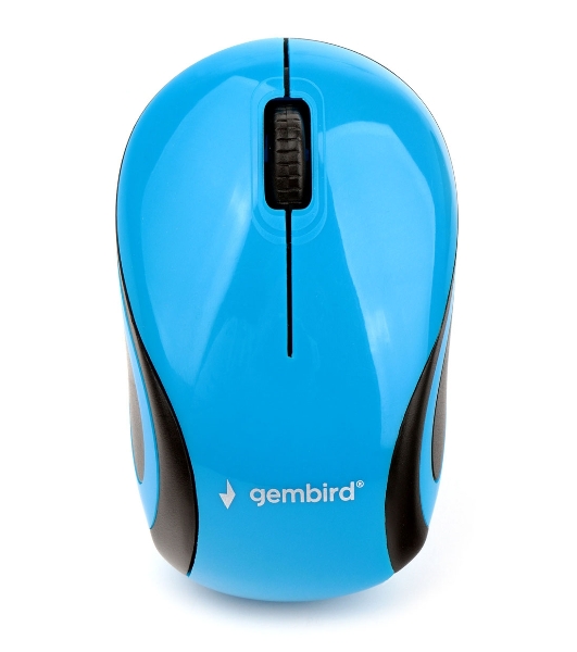 Мышь беспроводная Gembird MUSW-620 синий, 1200 dpi, радиоканал, USB, кнопки - 3