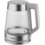Чайник электрический Haier HK-501 1.7л. 2400Вт серый корпус: стекло/пластик (TD0036930RU), фото4