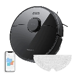Робот-пылесос Dreame RLD33GA Vacuum and Mop D9 Max черный, 42 Вт, 5200 мА·ч Li-Ion, уборка сухая/влажная, пылесборник контейнер 0.57, фото3