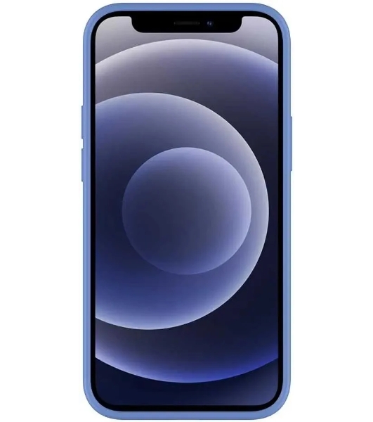 Чехол (клип-кейс) DEPPA Gel Color, для Apple iPhone 12 mini, синий 87762