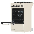 Плита газовая De Luxe 5040.40Г (КР) ЧР-013 бежевый, конфорок 4 газовых, духовка 46 л, 50 см x 85 см x 50 см, фото7