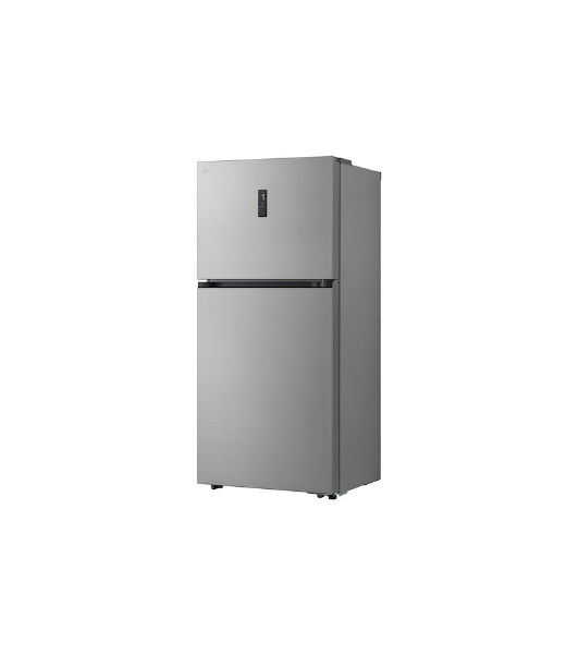 Холодильник LG GR-B922FMBM серебристый двухкамерный 428/184л морозилка сверху, No Frost